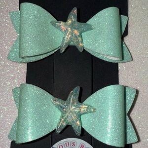 Glow in the dark Starfish Mini bows
